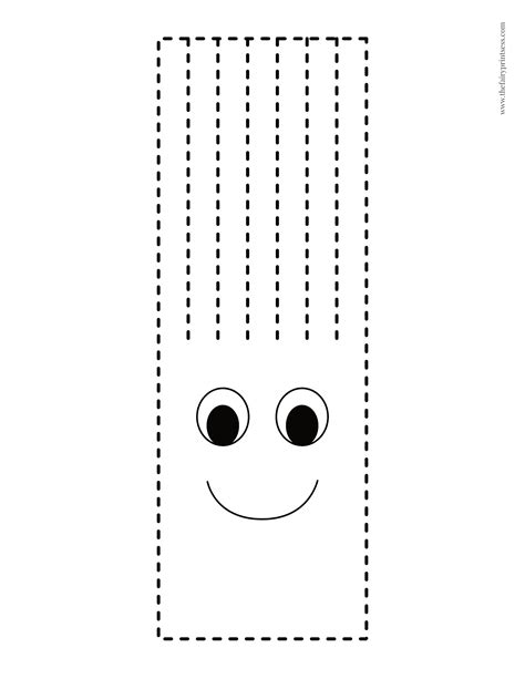 Fun and Engaging Scissor Skills Haircut Worksheets for Kids