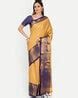 Buy Yellow Sarees for Women by Fratona Online | Ajio.com