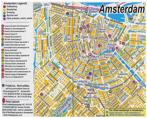 Printable Tourist Map Of Amsterdam Printable Maps - vrogue.co