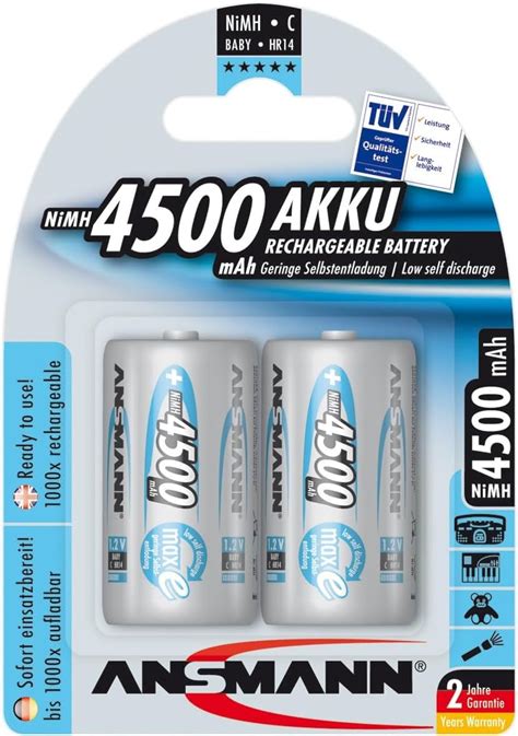 Buy Ansmann Max E C 4500 mah 2-pk. 5035352 at Ubuy India