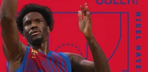Las primeras palabras de Nigel Hayes para la afición culé