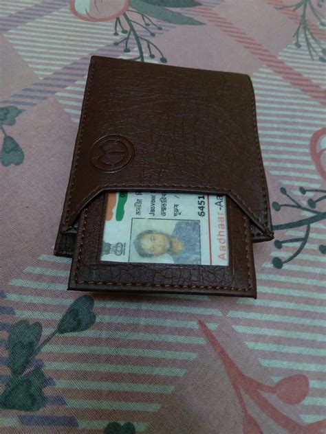 Buy TnW Men's Brown Artificial Leather Wallet with Detachable Card ...