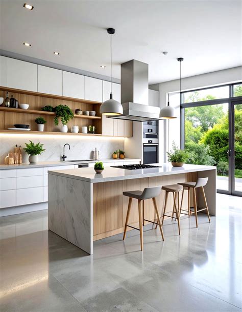 24 Kitchens with Grey Floors: Modern Neutral Tones - Too Much Time