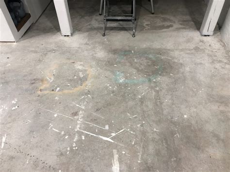 Gray Stained Concrete Floors