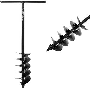 Heavy Duty Dual Blade Auger | Efficient Earth Drilling Tool for ...