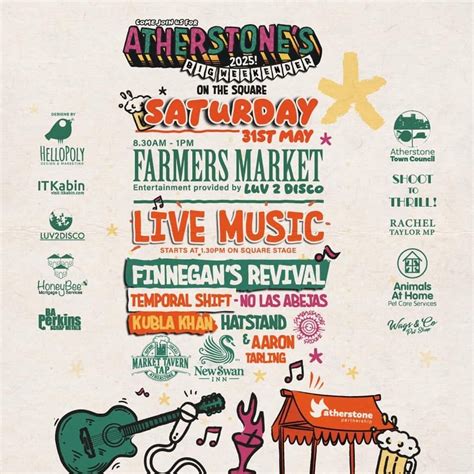 Temporal Shift at The Big Weekender, Atherstone Market Square, 31 May ...