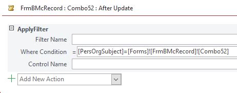 Filtering an Access Report Using Combo Box 的图像结果