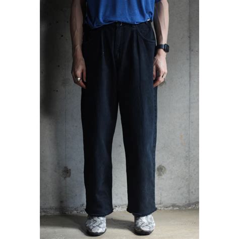 【FIFTY-FIFTY】1990s vintage Levi's silver tab "BAGGY" piece dyeing black ...