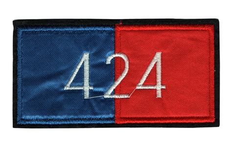 Four Hundred Twenty Four (424) Applique Embroidered Sew-on Patch. Size ...