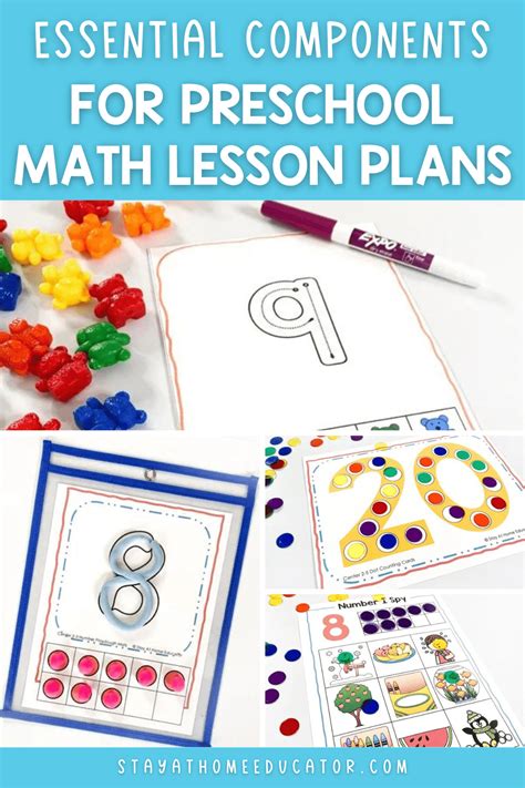 Image result for Preschool Math Lesson