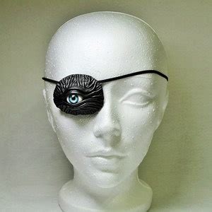 Buy Dragon Eye Eyepatch Black Leather. Gothic Style Eye Patch. Online ...