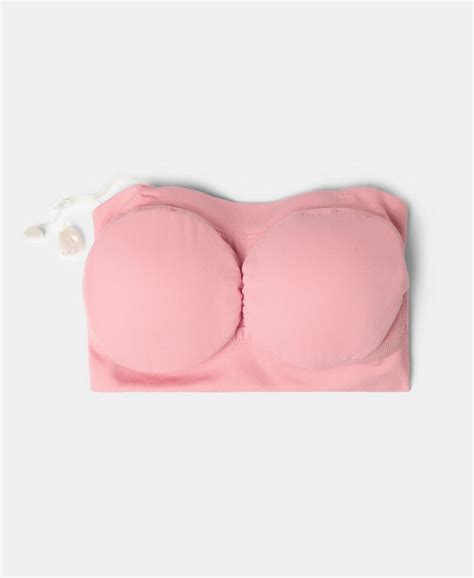 Buy Wirefree Padded Micro Touch Nylon Elastane Stretch Bandeau Bra with ...