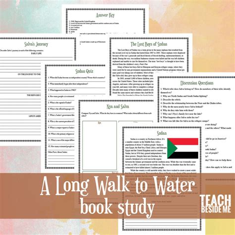 Long Walk to Water Lesson Plan - Teach Beside Me