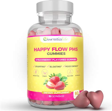 Amazon.com: HUM Nutrition SOS PMS Gummies, Helps Relieve PMS Symptoms, Bloating Relief, Mood ...