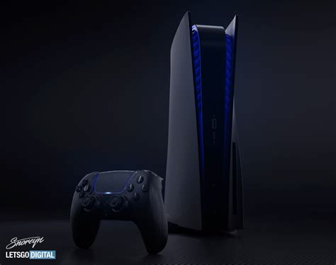 This PS5 Black Edition Console Render Incredibly Sleek - PlayStation ...