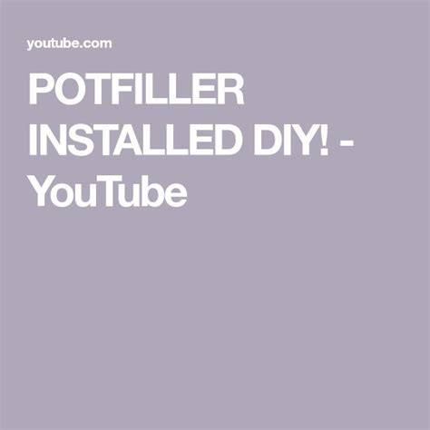 POTFILLER INSTALLED DIY! | Pot filler, Installation, Diy