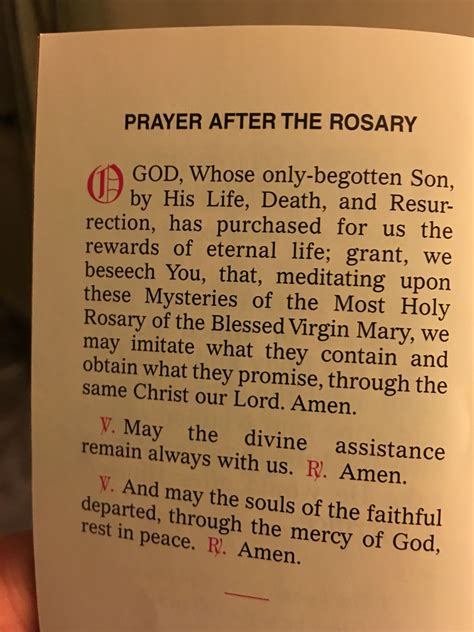 Pin by Gloria Gilbert on Catholic beliefs | Rosary prayers catholic ...