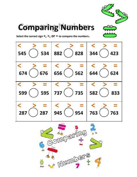 Comparing Two Three-Digit Numbers Number Line 的图像结果