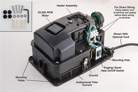 EnBath Commercial Hand Dryer (224 mph) Automatic Electric Hand Dryers ...