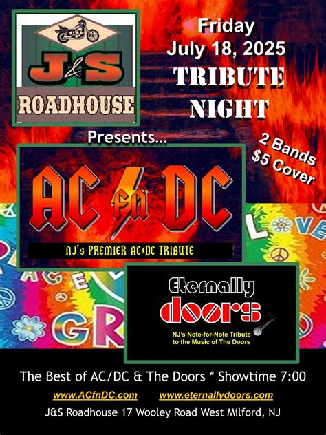 ACfnDC, NJs Premier AC/DC Tribute is Back at J&S Roadhouse, J&S ...