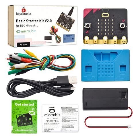 KEYESTUDIO Basic Starter Kit for BBC Micro bit, Graphical Programming ...