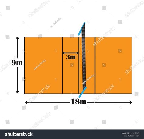 Volleyball Court And Net Dimensions at Madison Hales blog
