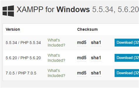 Update Xampp MySQL Version 的图像结果