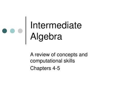 Image result for Algebra Intermediate