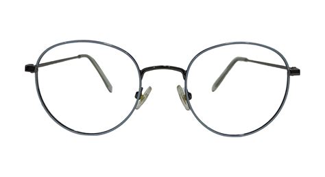 Skyblue Rim Round Eyeglasses - Bombay Optical