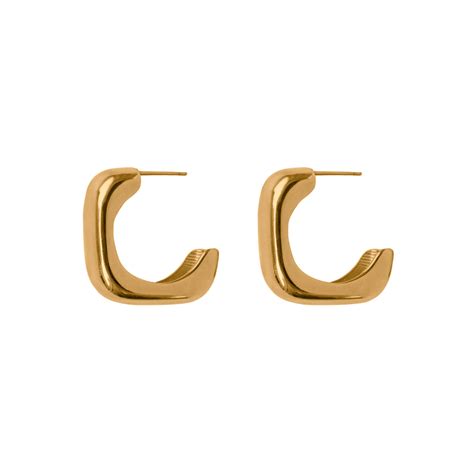 Erika Серьги квадратной формы. TATEM JEWELRY - Tatem
