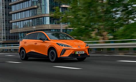 MG 4 Electric Car With Stunning Looks And Features Showcased At Auto ...