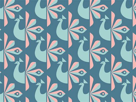 Image result for Peacock Pattern Simple