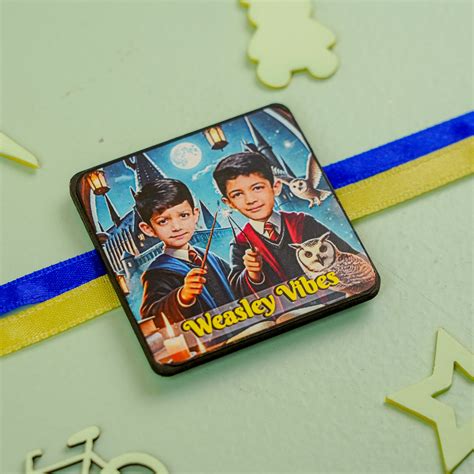 Buy Photo Personalized Handmade Reusable Caricature Weasley Vibes Mdf ...