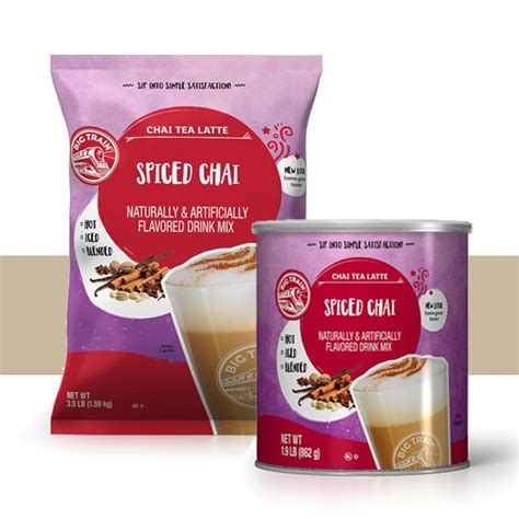 BIG TRAIN: Spiced Chai Latte (Instant Dry Mix)