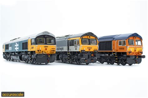 Accurascale reveals next 'OO' gauge Class 66 releases