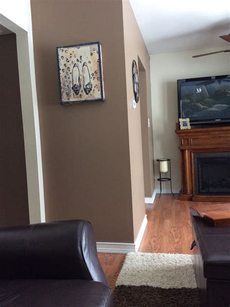 Milk Chocolate Paint Color for Cozy Living Room