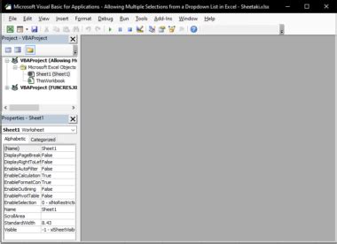 Image result for VBA Code for Selecting Multiple Drop Down in Multiple Columns