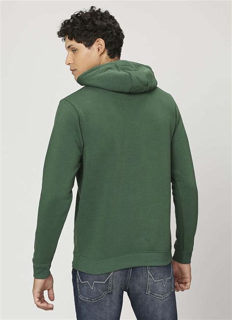 Fleece Full Sleeve Hoodie Sweatshirt | Pepe Jeans India