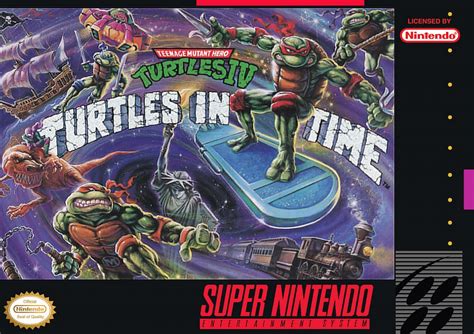Teenage Mutant Ninja Turtles IV SNES Super Nintendo