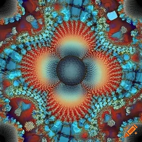 Abstract image of mathematical concepts on Craiyon