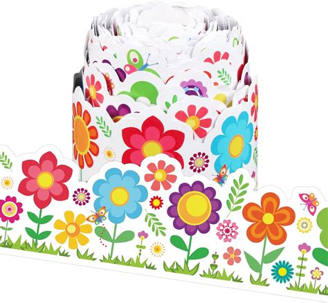 68.9 Feet Roll Bulletin Board Border Decor Spring | Ubuy India