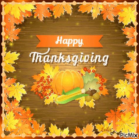 Autumn Happy Thanksgiving GIf Pictures, Photos, and Images for Facebook ...