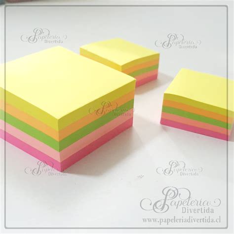 Notas Adhesivas - POST IT cubo 7,5 x 7,5 cm