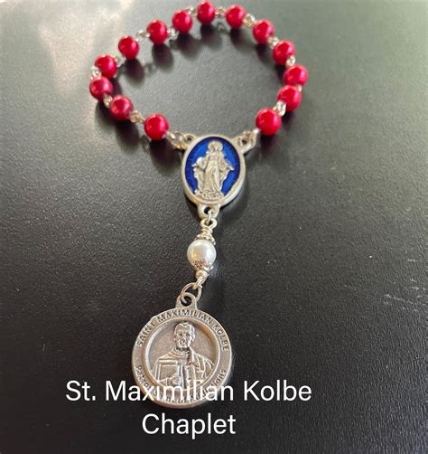St. Maximilian Kolbe Chaplet, Patron Saint of Addiction Sufferers ...