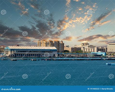 San Juan Cruise Ship Terminal Stock Image - Image of historic, ocean ...