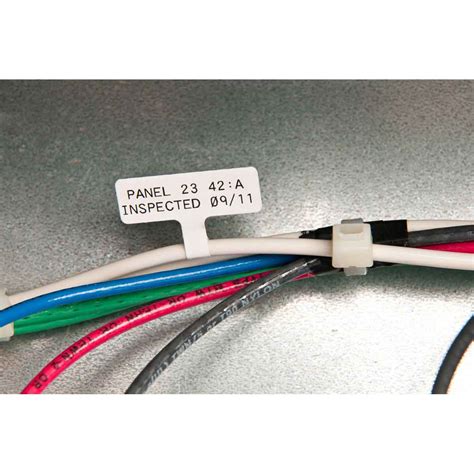 BMP71 Wire and Cable Flag Polypropylene Labels - Brady Part: M71FT-1 ...
