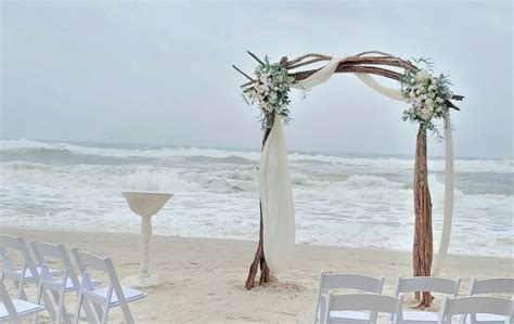 Elegant Wedding Arch Rentals | Driftwood Beach Weddings