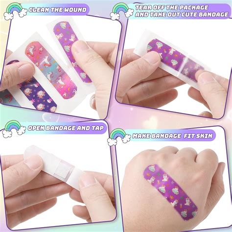 Sinmoe 6 Styles Kids Bandages Cute Cartoon Unicorn India | Ubuy