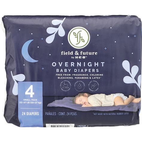 Field & Future by H-E-B Baby Overnight Diapers - Size 4 - Shop Diapers ...