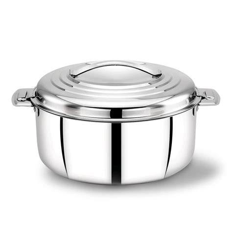 Buy AVIAS Platina Premium Stainless Steel Insulated Serving Roti ...